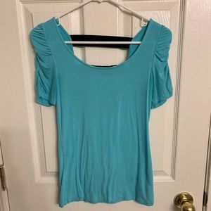 Forever 21 mint green/ black top size Small